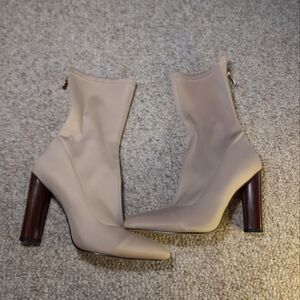 Ego Beige boot heels